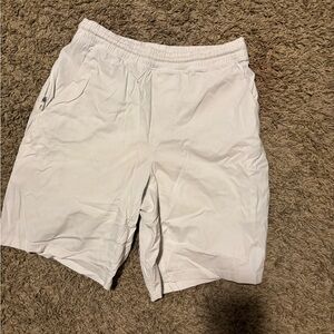 Lululemon Athletica White Athletic Shorts